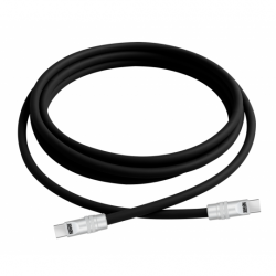 Kabel Newell USB-C - USB-C 100 W, 2 m, silikonowy, czarny